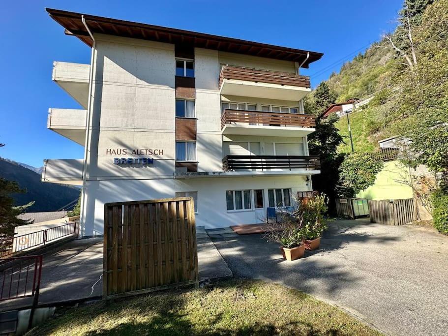 Cozy Flat For 2 Ideal Location Near Riederalp Mörel Exteriör bild